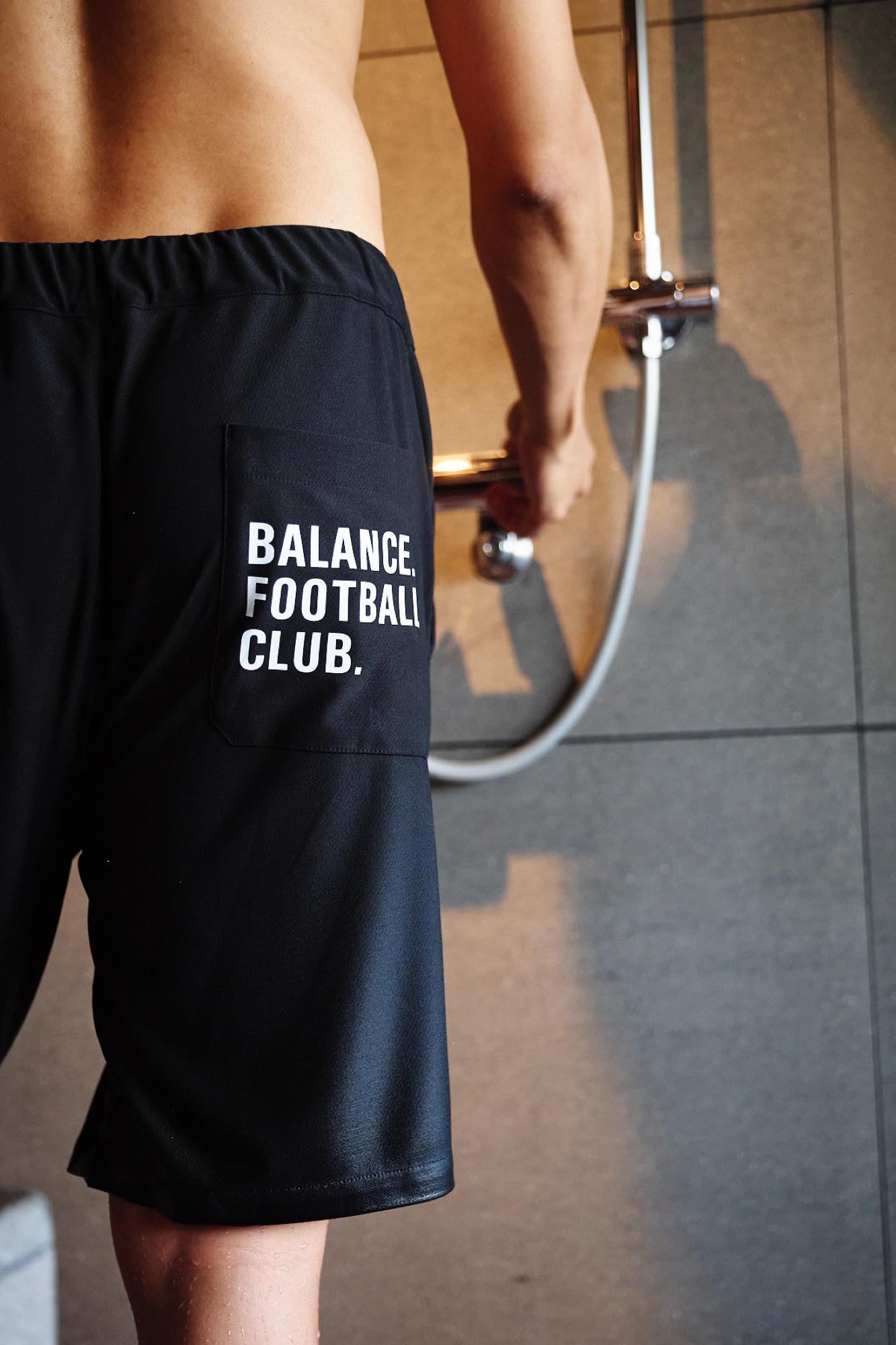 B.F.C. ダブルロゴ シグネチャーショーツ
