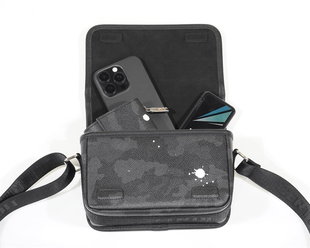 B.F.C. × Gentil Bandit スモールクロスボディ コラボモデル(BLACK CAMO)