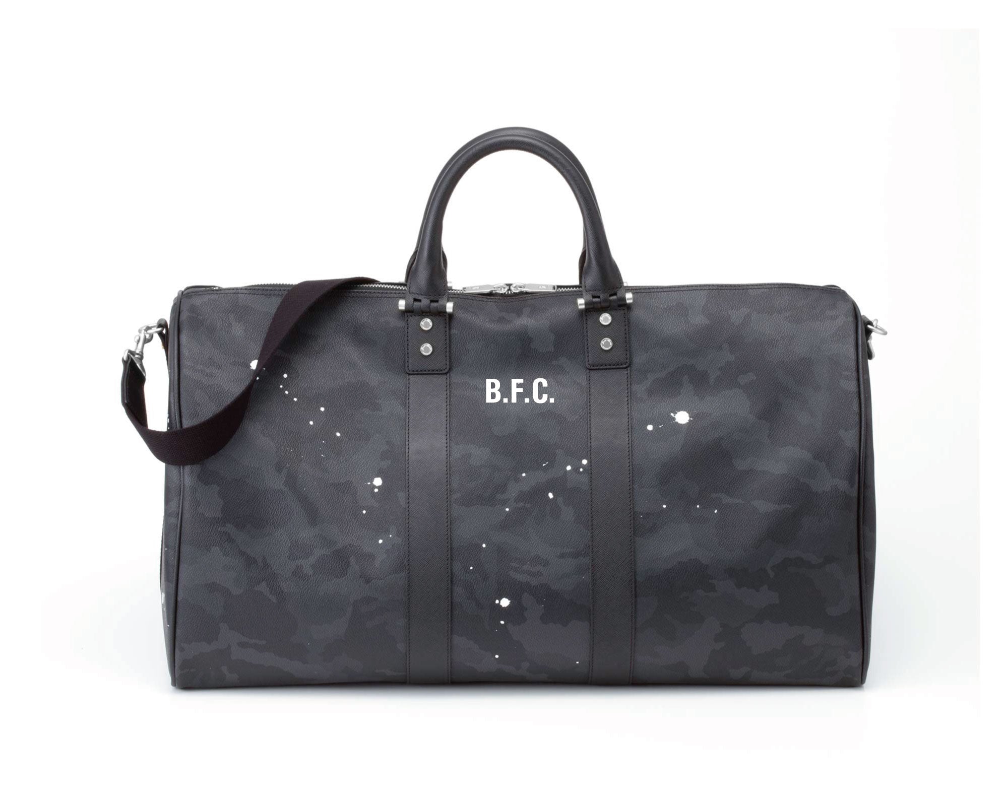 B.F.C. × Gentil Bandit ボストンバッグ コラボモデル(BLACK CAMO