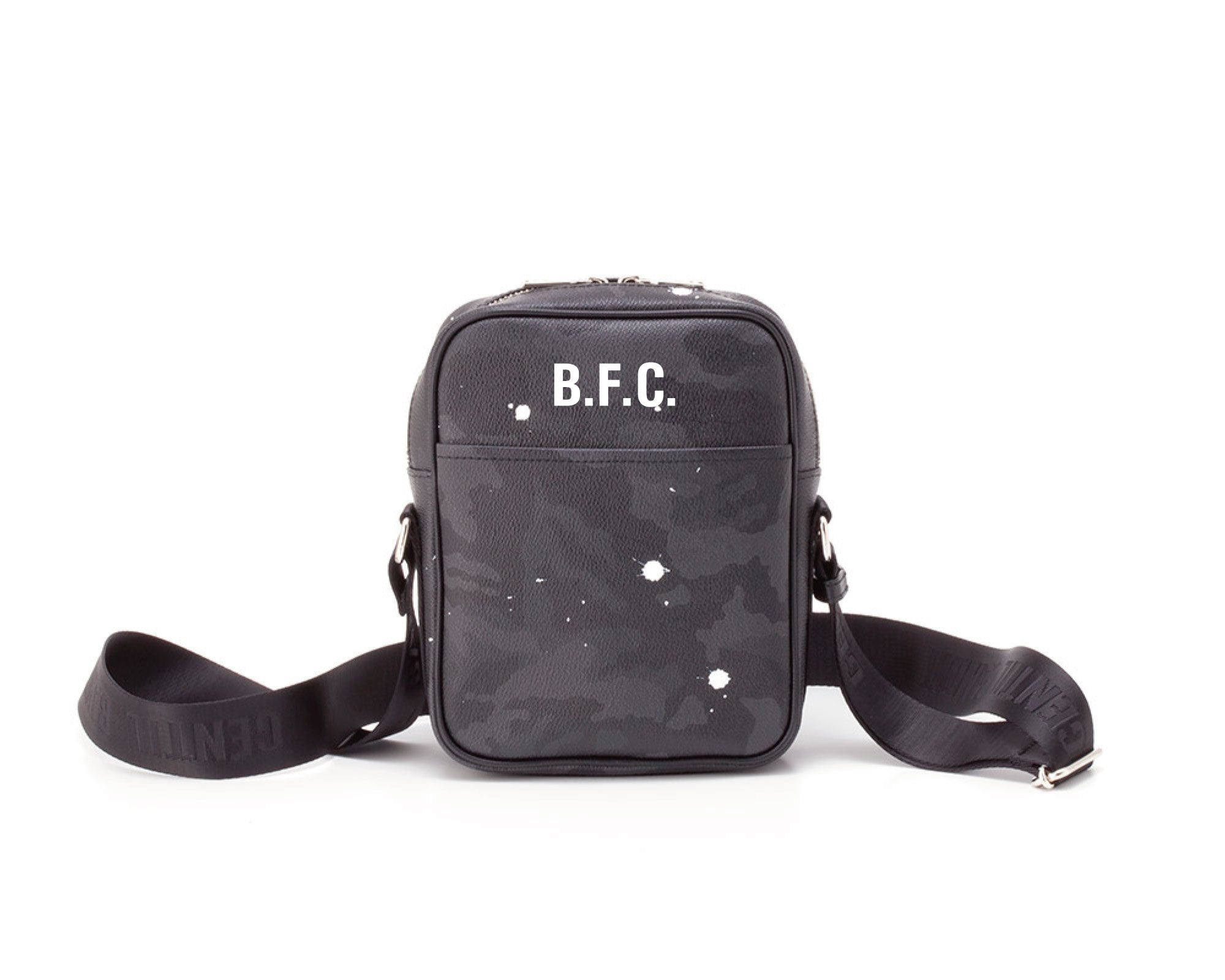 B.F.C. × Gentil Bandit クロスボディバッグ コラボモデル(BLACK CAMO