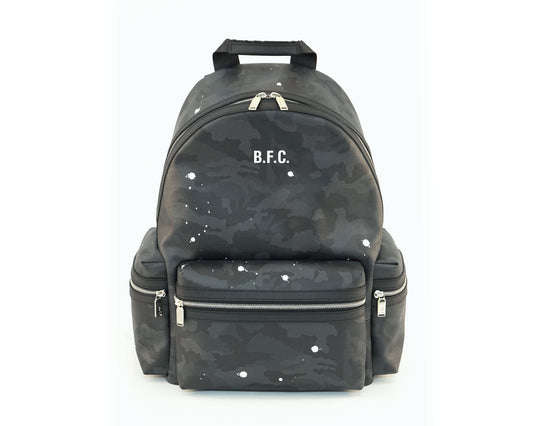 B.F.C × Gentil Bandit バックパック ブラックカモ
